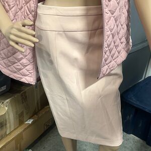 White House Black Market Pink Pencil Skirt